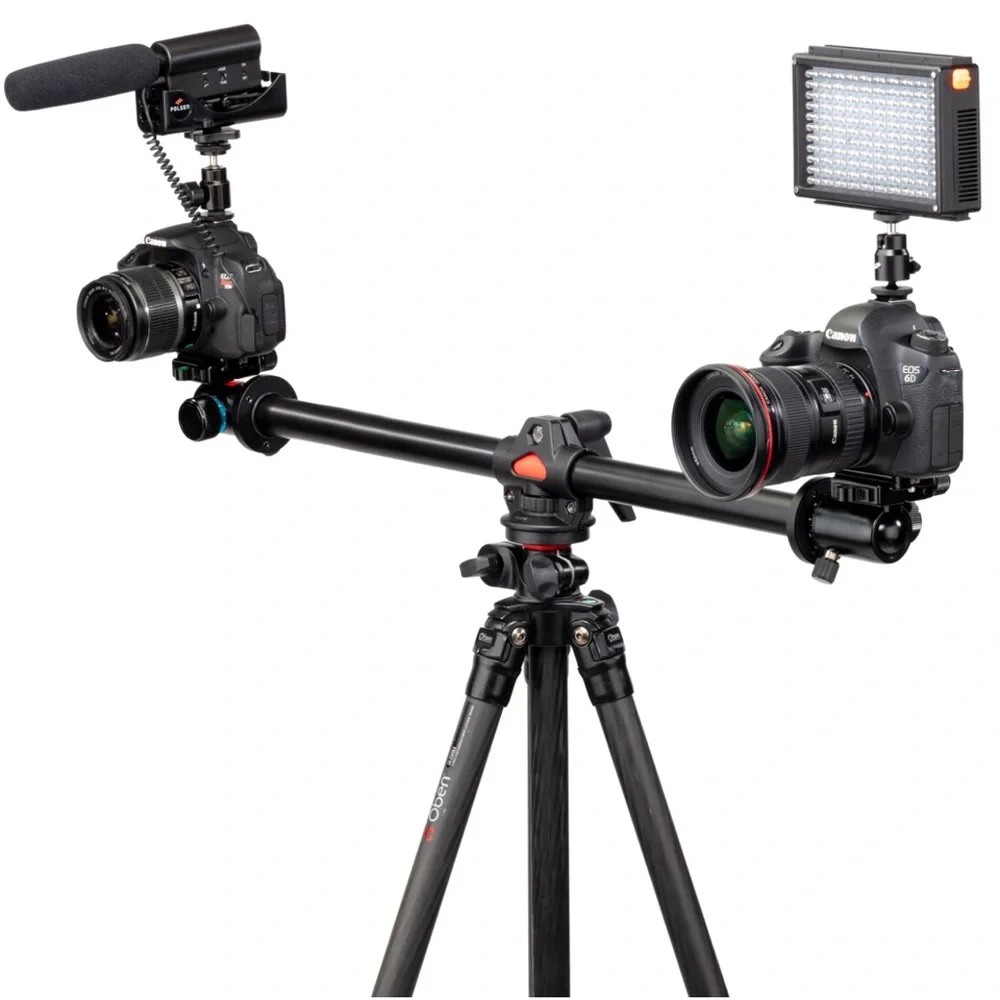 Oben TAB-2M Two-Mount Tripod Accessory Bar